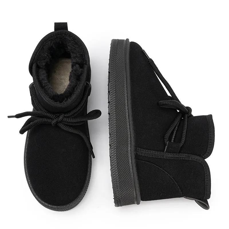CVOJOO Warm And Wear Resistant Short Snow Boots Women's-11