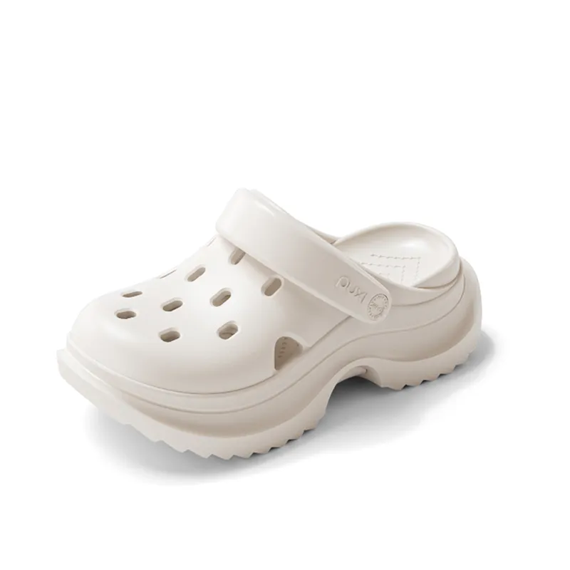 POSEE Lightweight Fashion Home Slippers Unisex, White+Raspberry-16