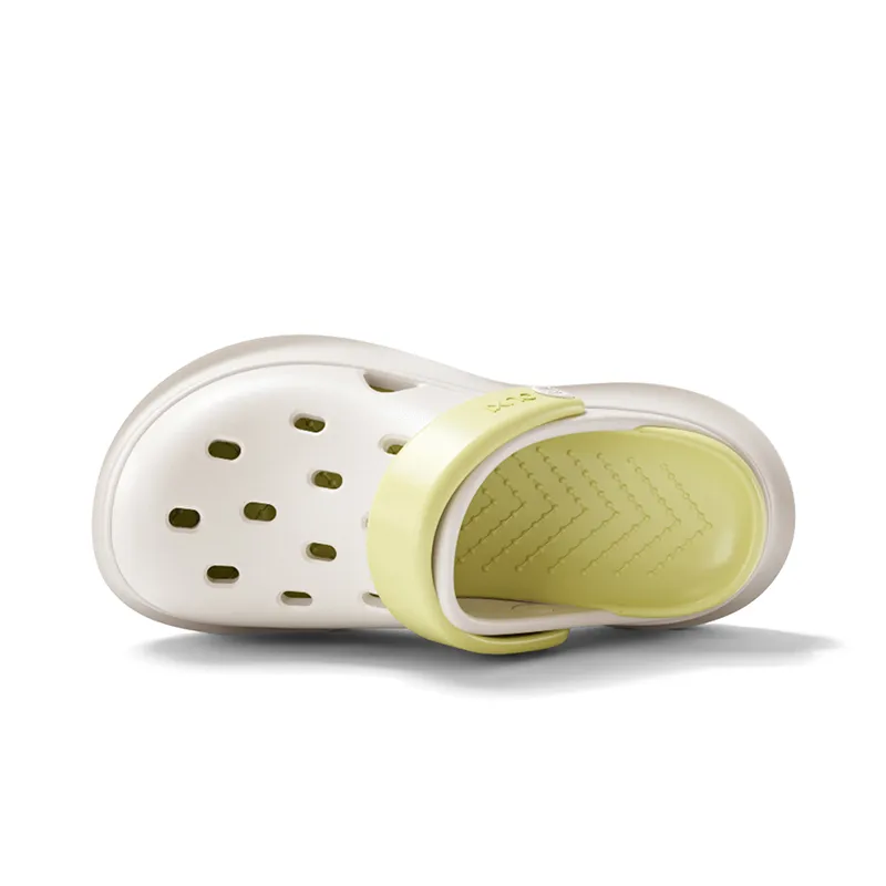 POSEE Lightweight Fashion Home Slippers Unisex, White+Raspberry-9