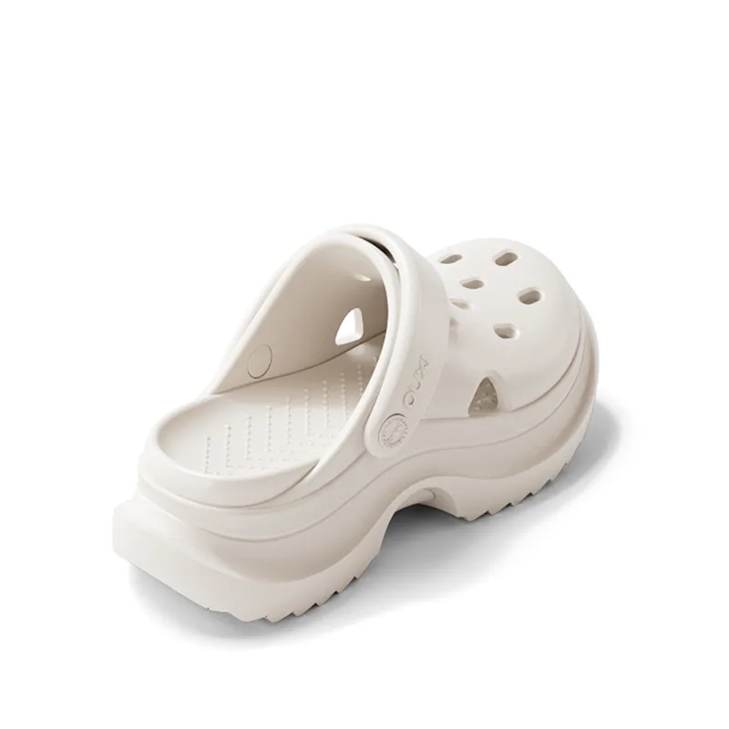 POSEE Lightweight Fashion Home Slippers Unisex, White+Raspberry-18