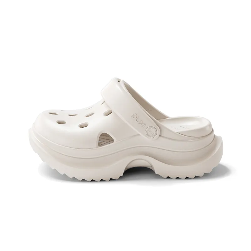 POSEE Lightweight Fashion Home Slippers Unisex, White+Raspberry-17