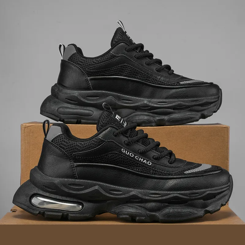 OFFER AITR Cushioning, Slip Resistant, Lightweight Low Top Chunky Sneakers Men's-5