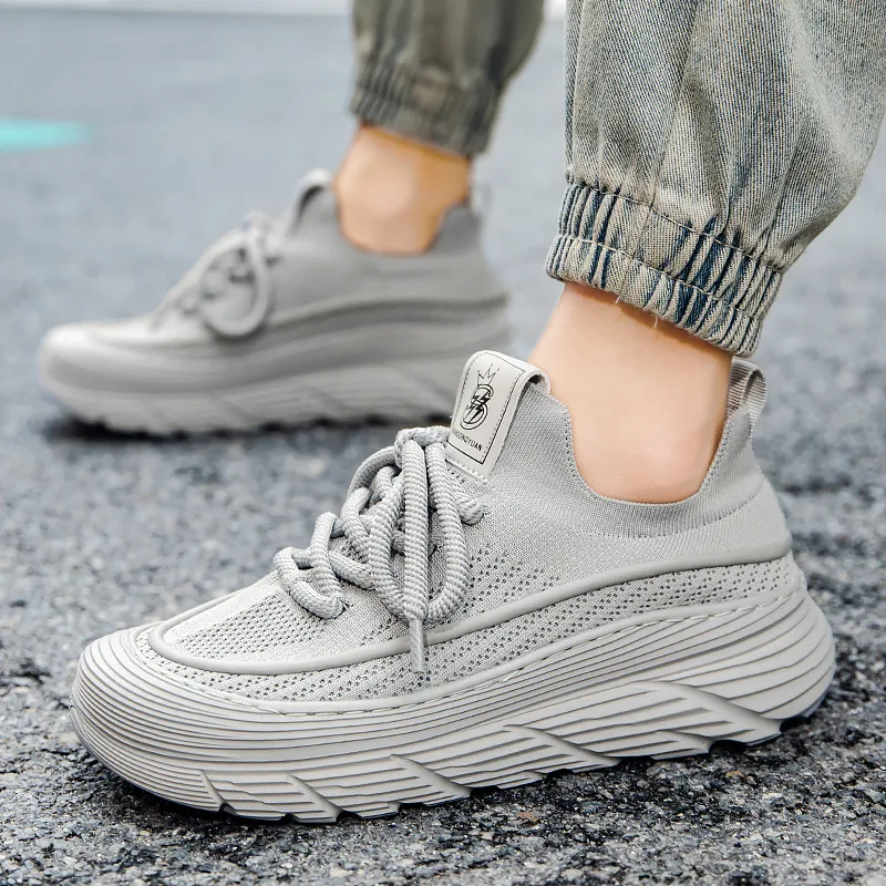 OFFER-AITR Cushioned Slip-Resistant Abrasion-Resistant Low-Top Casual Shoes Men's-17