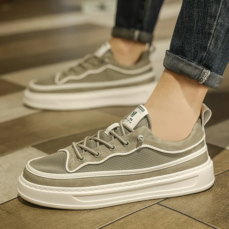OFFER-AITR Anti-Slip And Wear-Resistant Breathable Low-Top Skateboard Shoes Men's-11