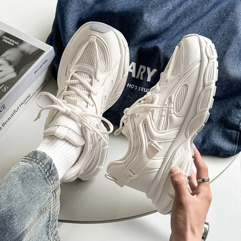 OFFER AITR Slip Resistant Balance Low Top Chunky Sneakers Men's-8