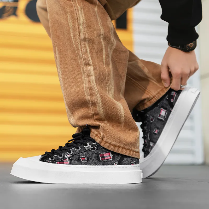 OFFER AITR Slip Resistant, Abrasion Resistant, Breathable Low Top Skateboard Shoes Men's-22