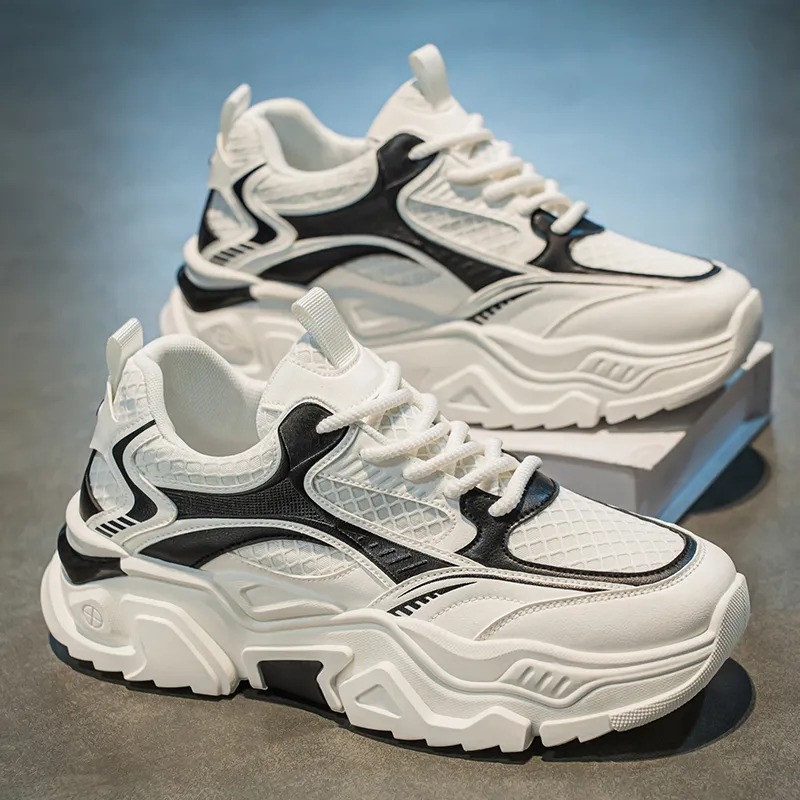 OFFER AITR Cushioning, Slip Resistant, Lightweight Low Top Chunky Sneakers Men's-13