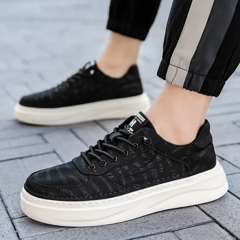 OFFER AITR Slip Resistant Cushioning Abrasion Resistant Low Top Skateboard Shoes Men's-11