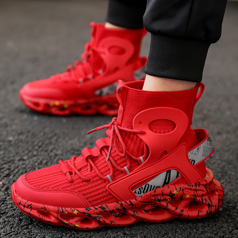 OFFER AITR Slip Resistant, Abrasion Resistant, Breathable High Top Casual Shoes Men's-11
