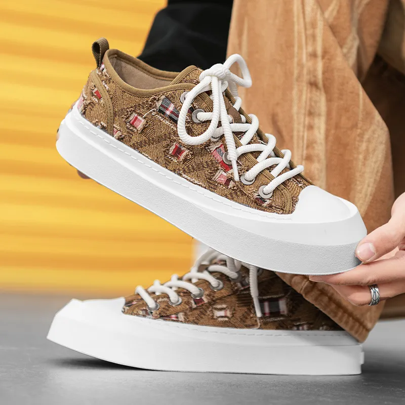 OFFER AITR Slip Resistant, Abrasion Resistant, Breathable Low Top Skateboard Shoes Men's-10