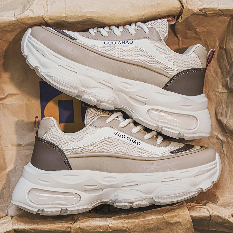 OFFER AITR Cushioning, Slip Resistant, Lightweight Low Top Chunky Sneakers Men's-20