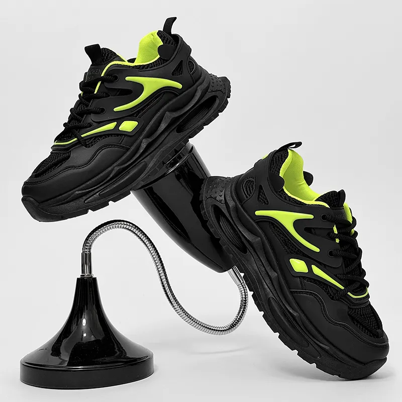 OFFER AITR Non slip Lightweight Low Top Chunky Sneakers Men's-7