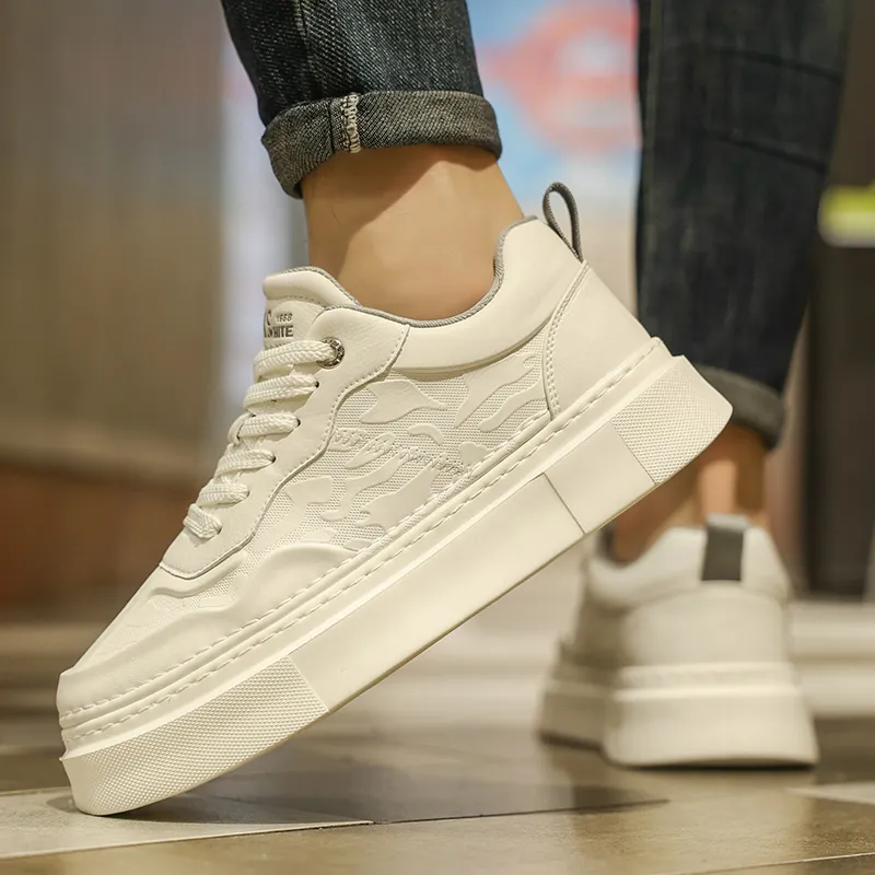 OFFER AITR Slip Resistant Cushioning Abrasion Resistant Low Top Skateboard Shoes Men's-5