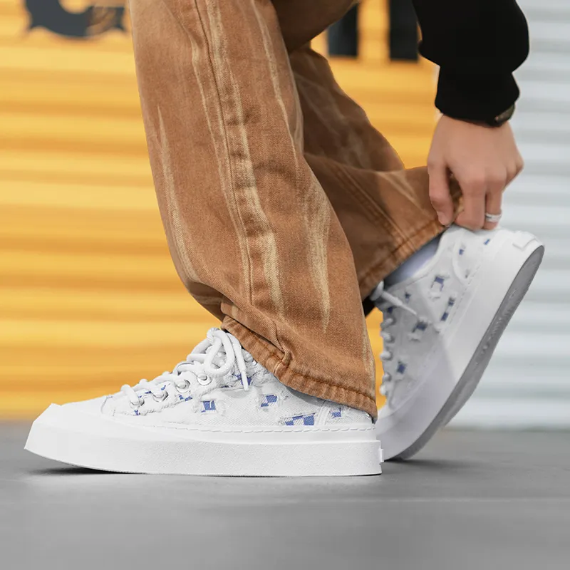 OFFER AITR Slip Resistant, Abrasion Resistant, Breathable Low Top Skateboard Shoes Men's-5