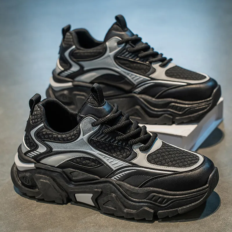 OFFER AITR Cushioning, Slip Resistant, Lightweight Low Top Chunky Sneakers Men's-6
