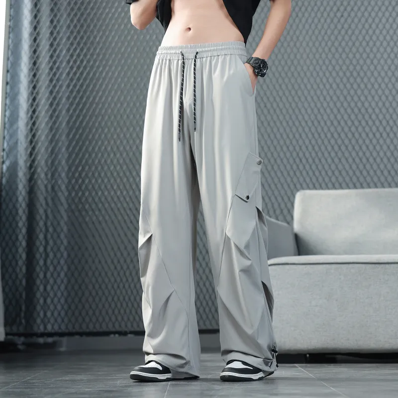 PAINT STAIN Casual Pants Unisex-14