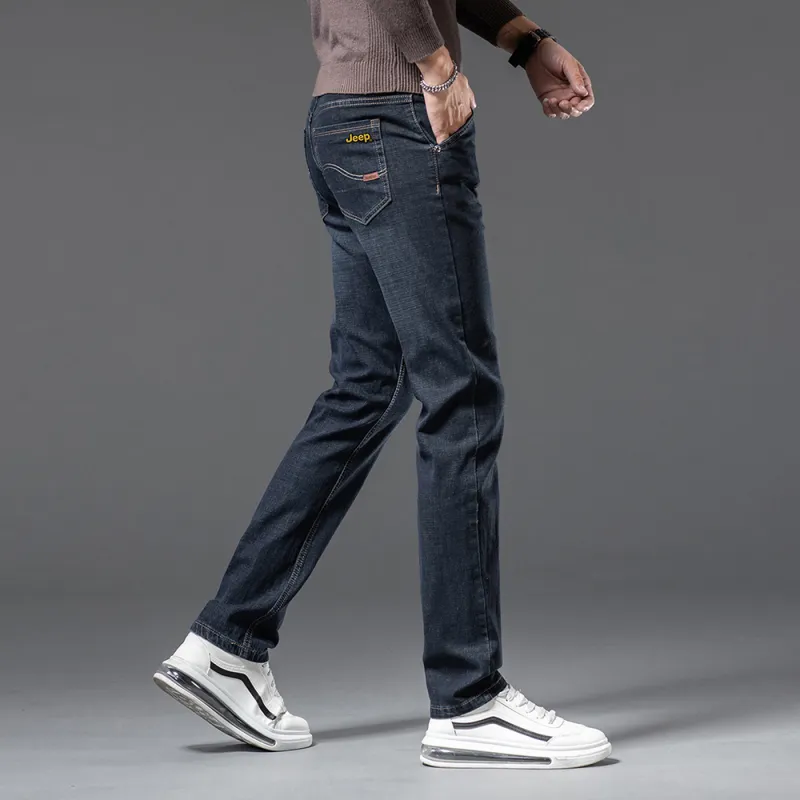 Jeep Jeans Unisex Dark Blue Black-3