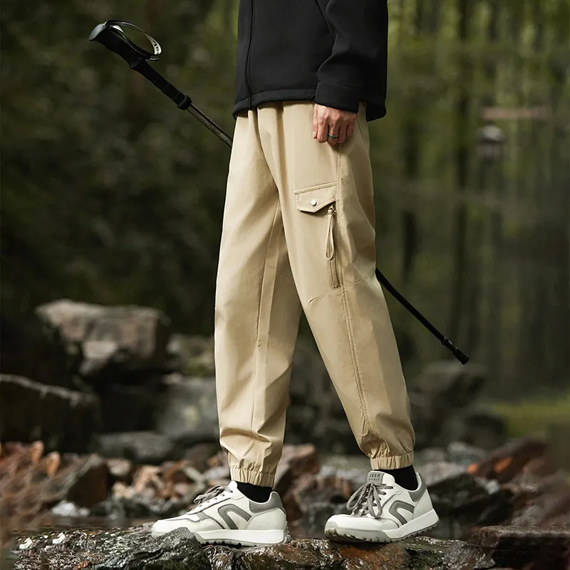 Jeep Cargo Pants Unisex Dark Khaki-2