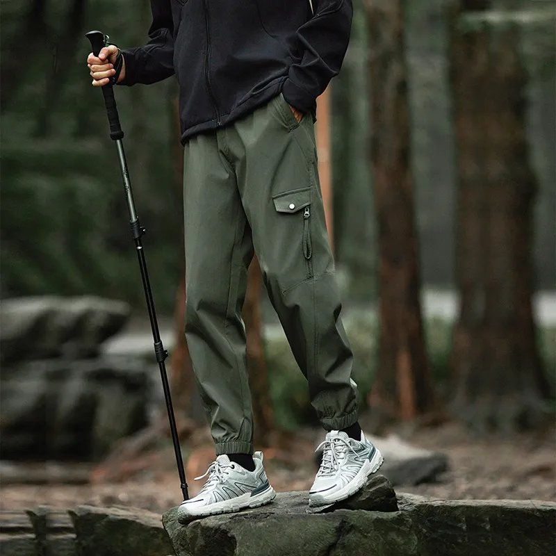 Jeep Cargo Pants Unisex Dark Khaki-7