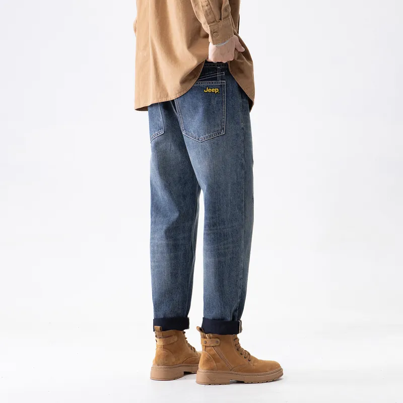 Jeep Jeans Unisex Denim Blue-5