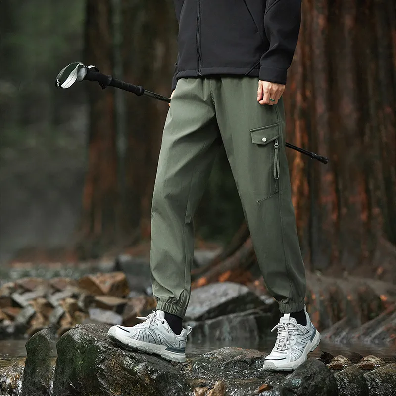 Jeep Cargo Pants Unisex Dark Khaki-8