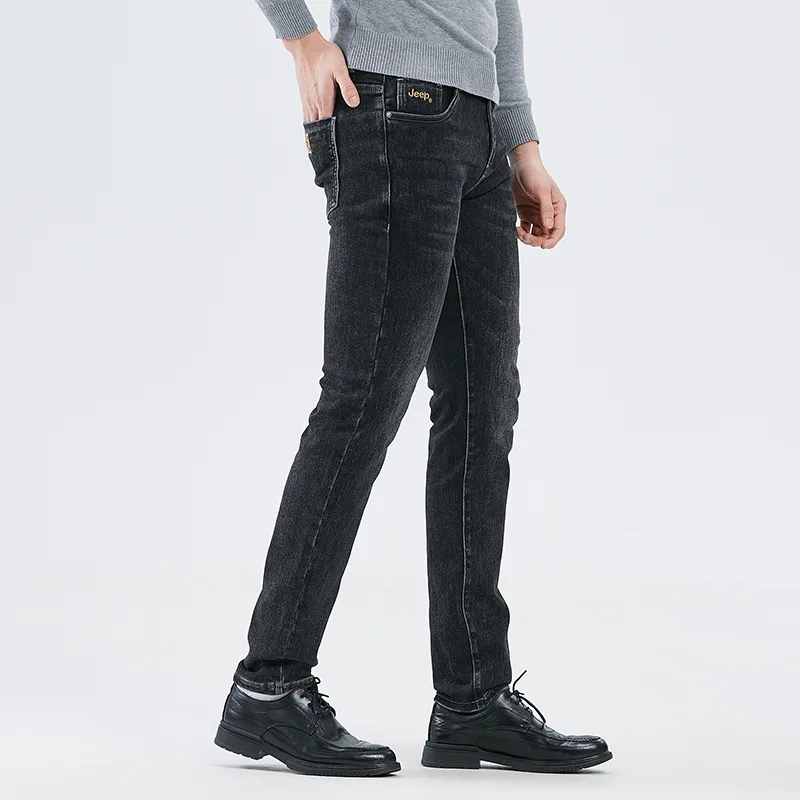 Jeep Jeans Unisex Pure Black-4