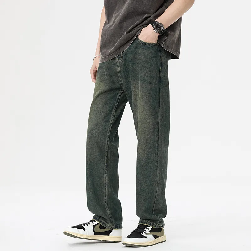 Jeep Jeans Unisex Olive Green-4
