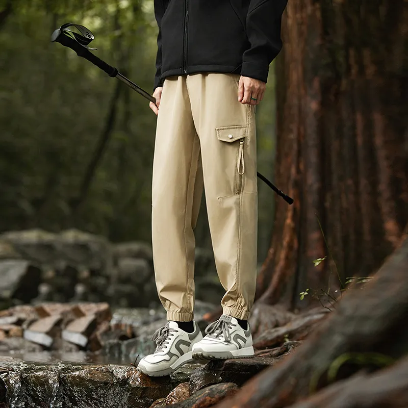 Jeep Cargo Pants Unisex Dark Khaki-4