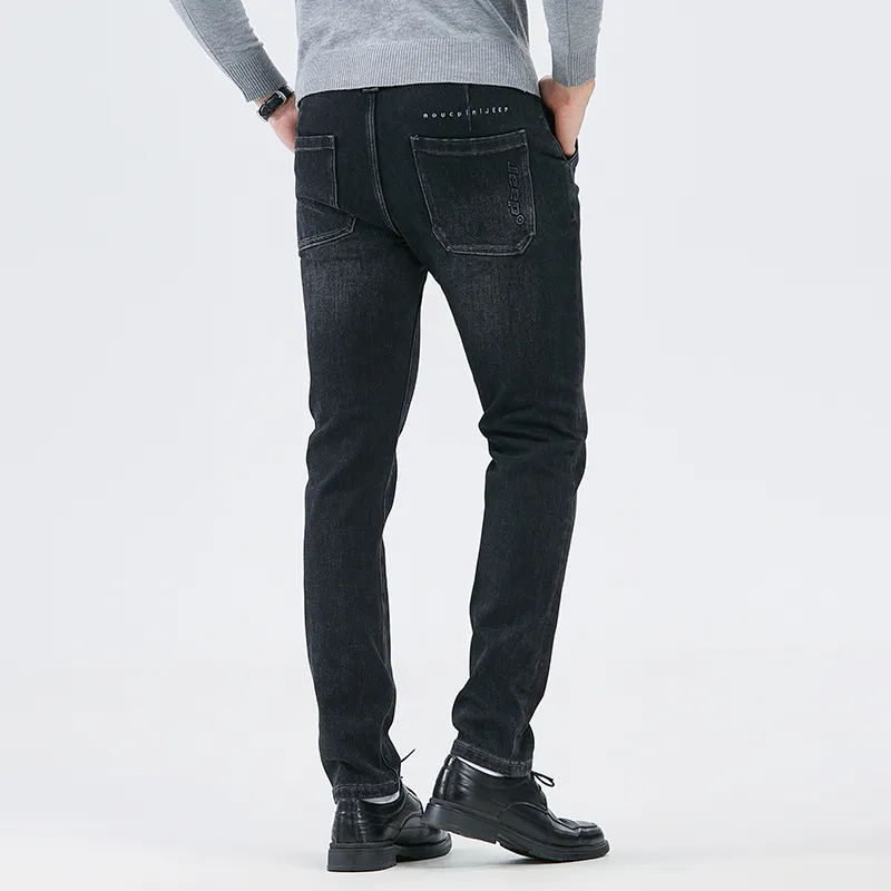 Jeep Jeans Unisex Pure Black-4