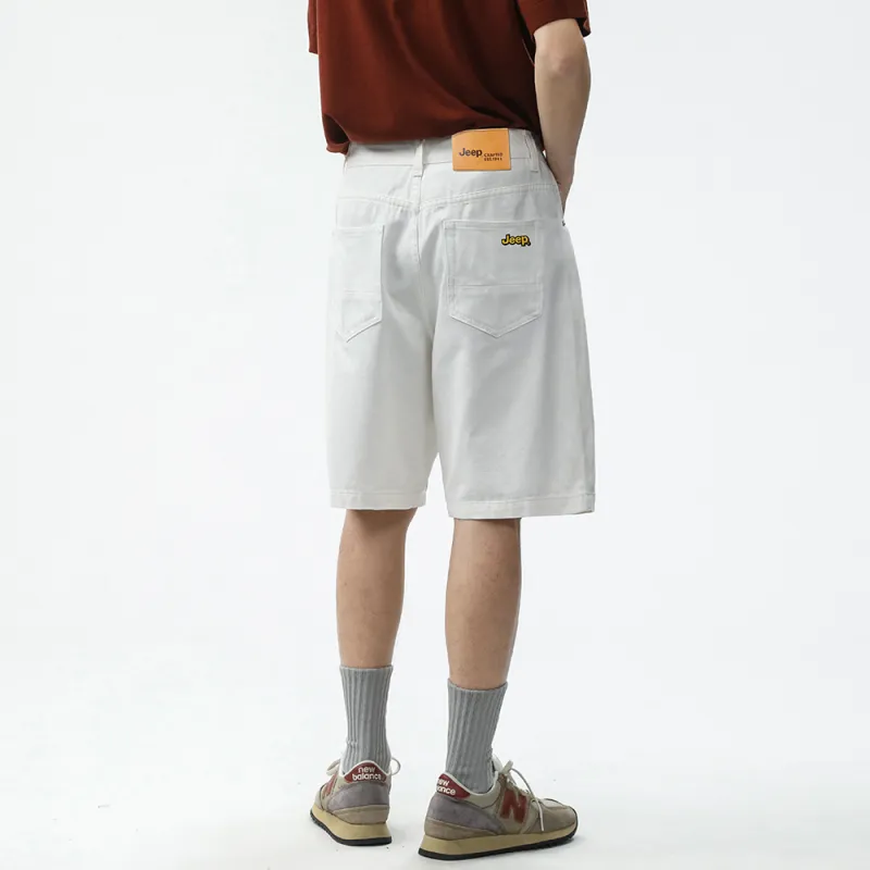Jeep Denim Shorts Unisex Nostalgic Blue-15