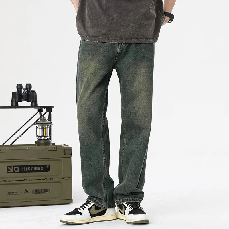 Jeep Jeans Unisex Olive Green-8