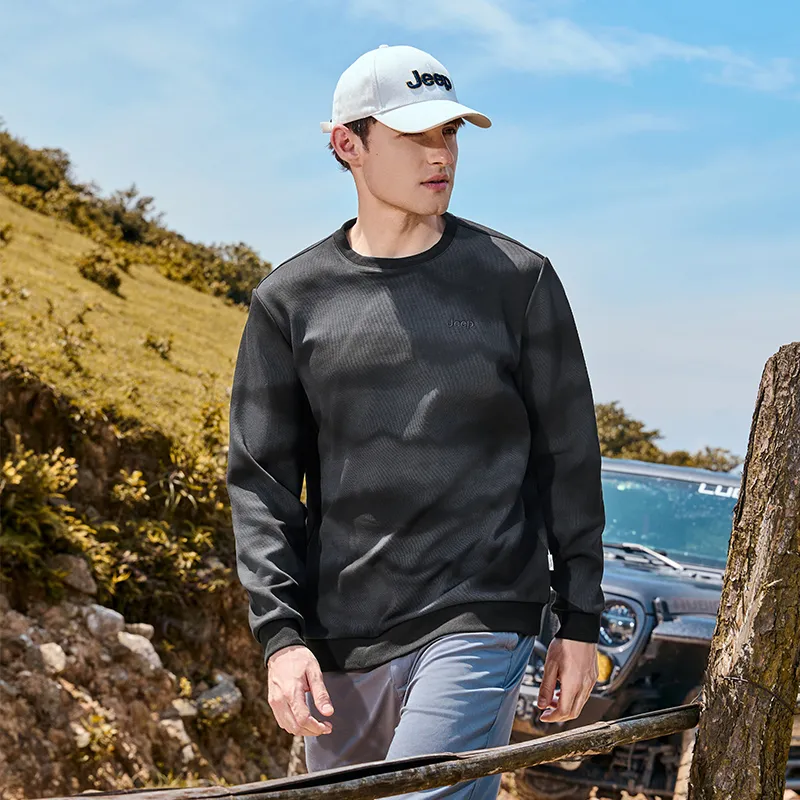 Jeep Sweatshirt Unisex Phantom Black-3