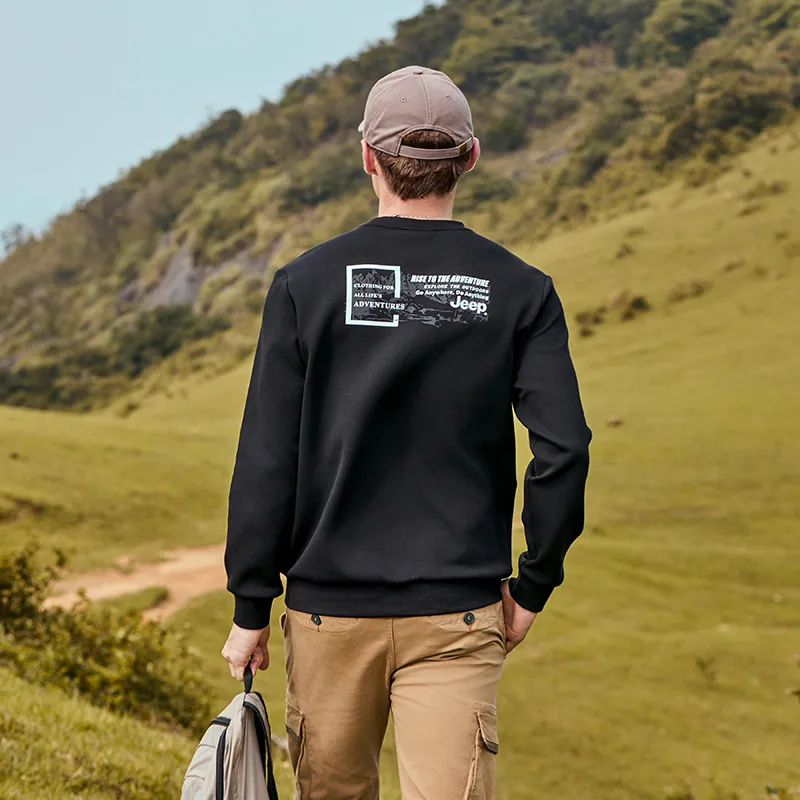 Jeep Sweatshirt Unisex Olive Green-8