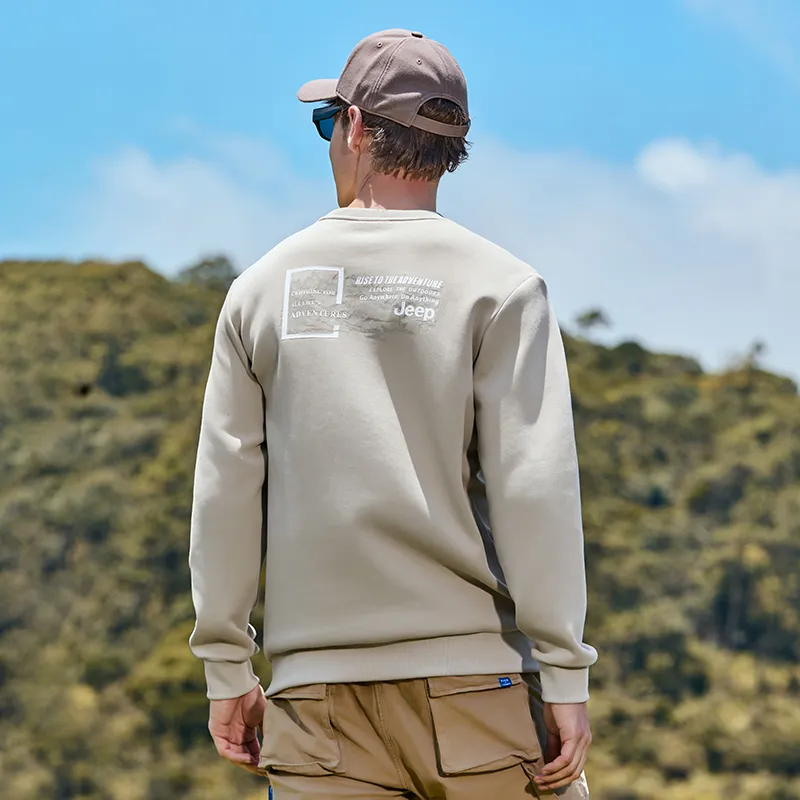 Jeep Sweatshirt Unisex Olive Green-5