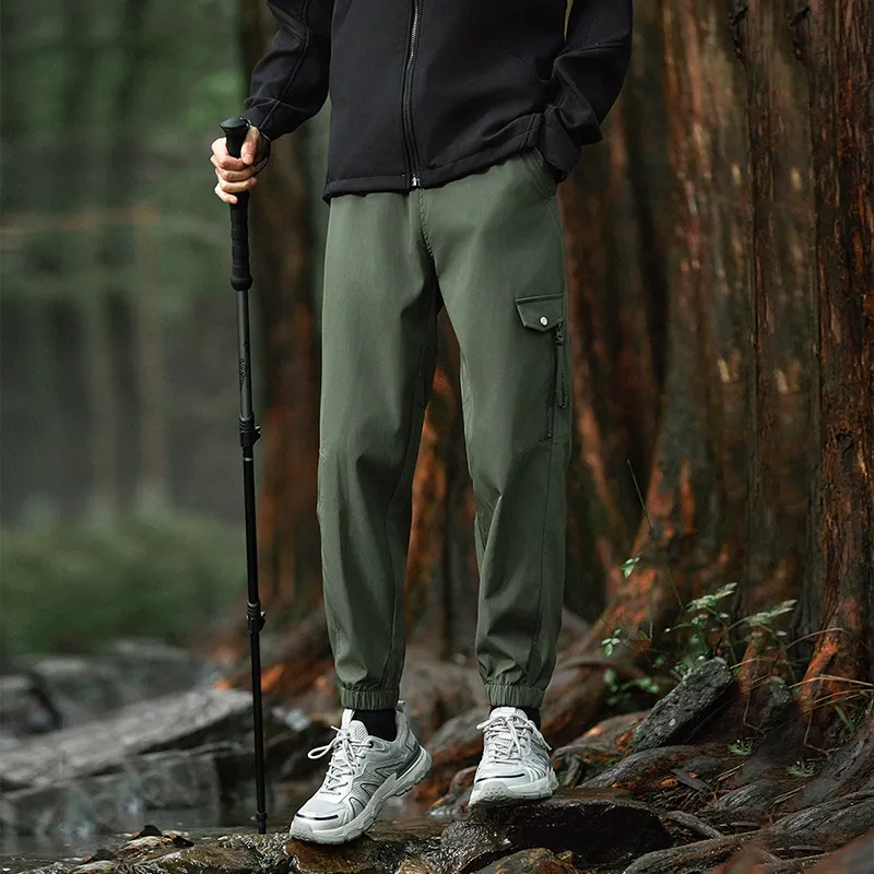 Jeep Cargo Pants Unisex Dark Khaki-10