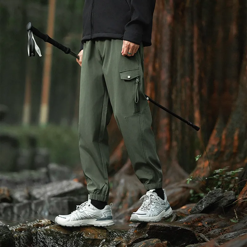 Jeep Cargo Pants Unisex Dark Khaki-9
