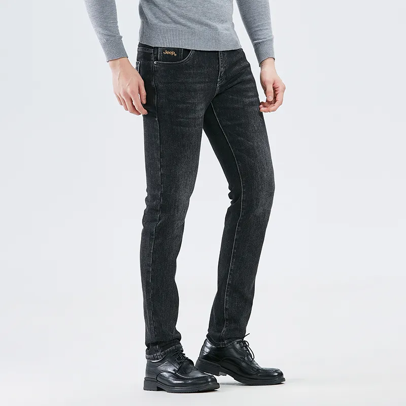 Jeep Jeans Unisex Pure Black-5