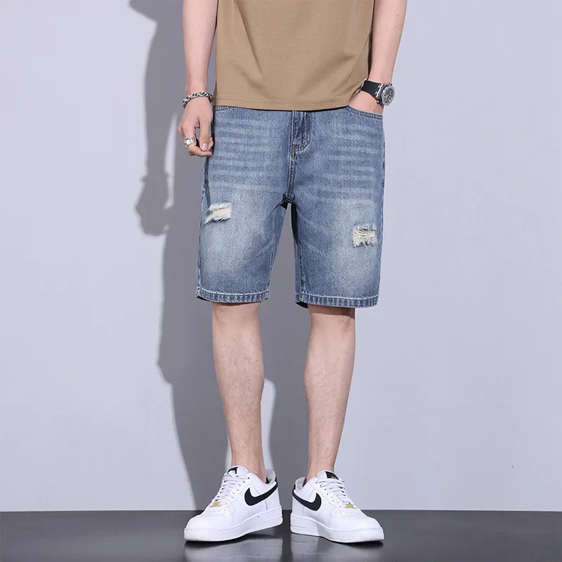 Jeep Denim Shorts Unisex Sapphire Blue-2