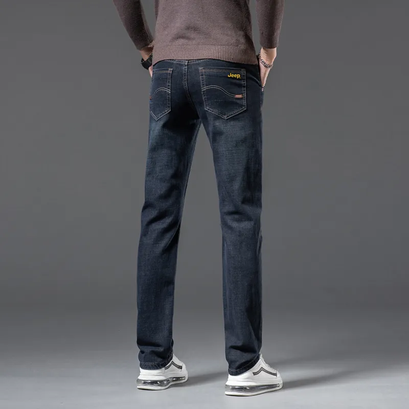 Jeep Jeans Unisex Dark Blue Black-4