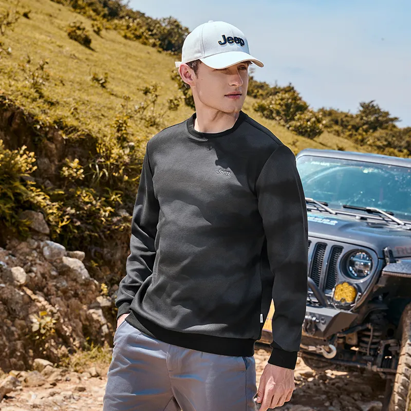 Jeep Sweatshirt Unisex Phantom Black-4