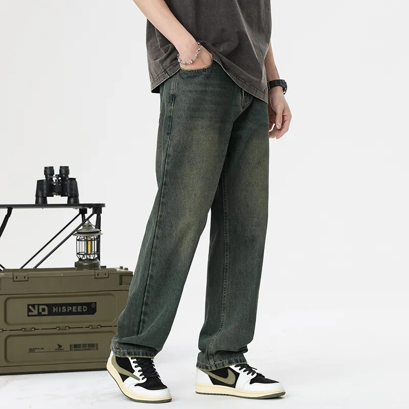Jeep Jeans Unisex Olive Green-9