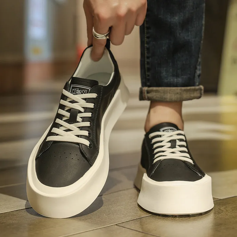 MOISE KEAN Breathable Low-Top Casual Skateboard Shoes Men's-7
