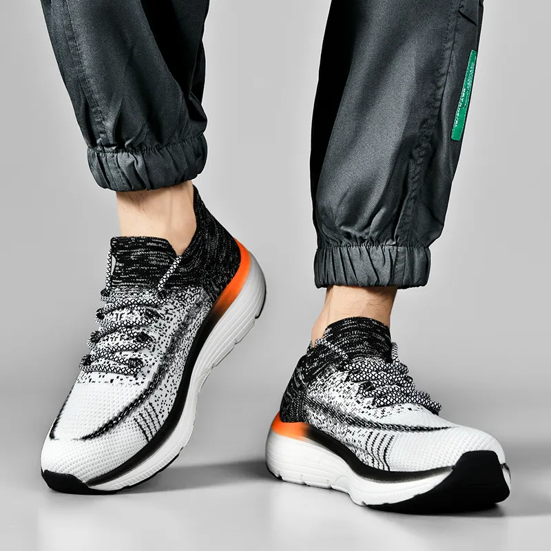 MOISE KEAN Breathable Low-Top Running Shoes Unisex-3