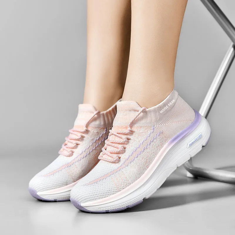 MOISE KEAN Breathable Low-Top Running Shoes Unisex-10