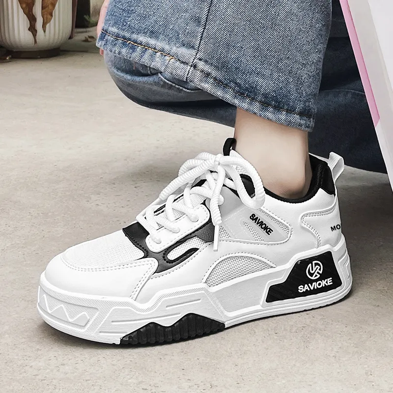 MOISE KEAN Breathable Low-Top Skateboard Shoes Women's-5