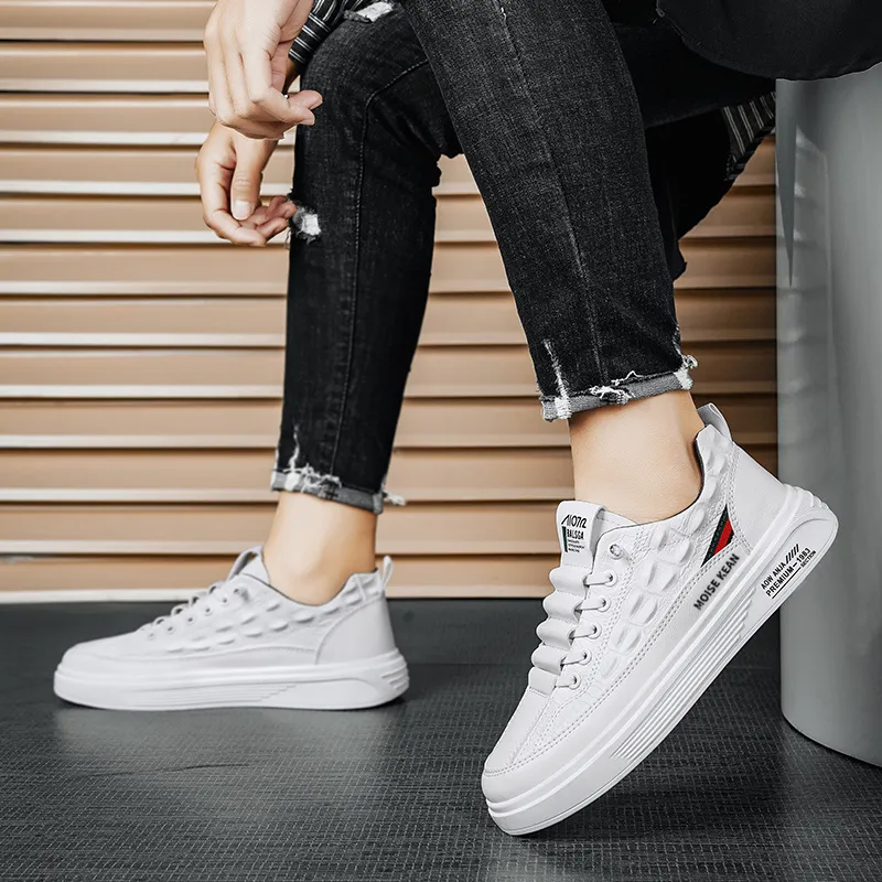 MOISE KEAN Breathable Low-Top Skateboard Shoes Men's-9