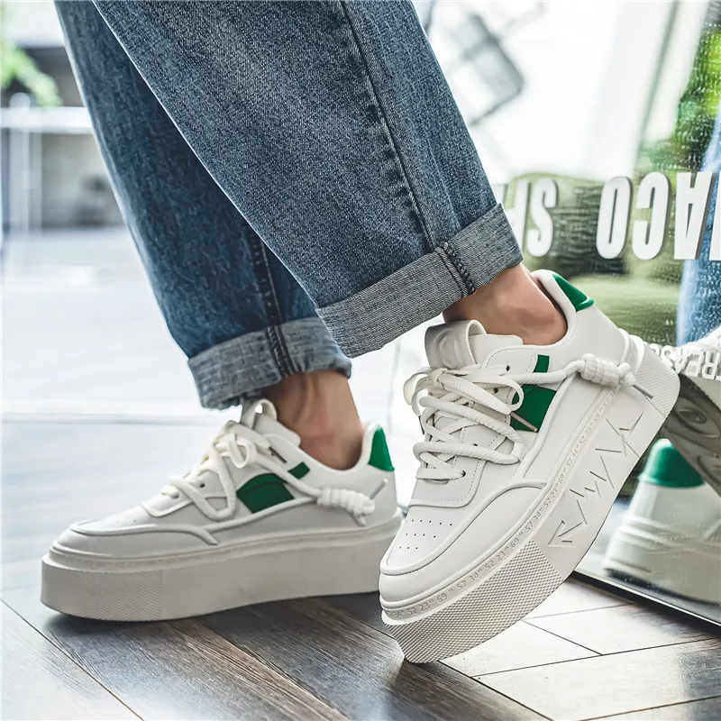 MOISE KEAN Coverage Warm And Wear-Resistant Low-Top Skateboard Shoes Men's-19