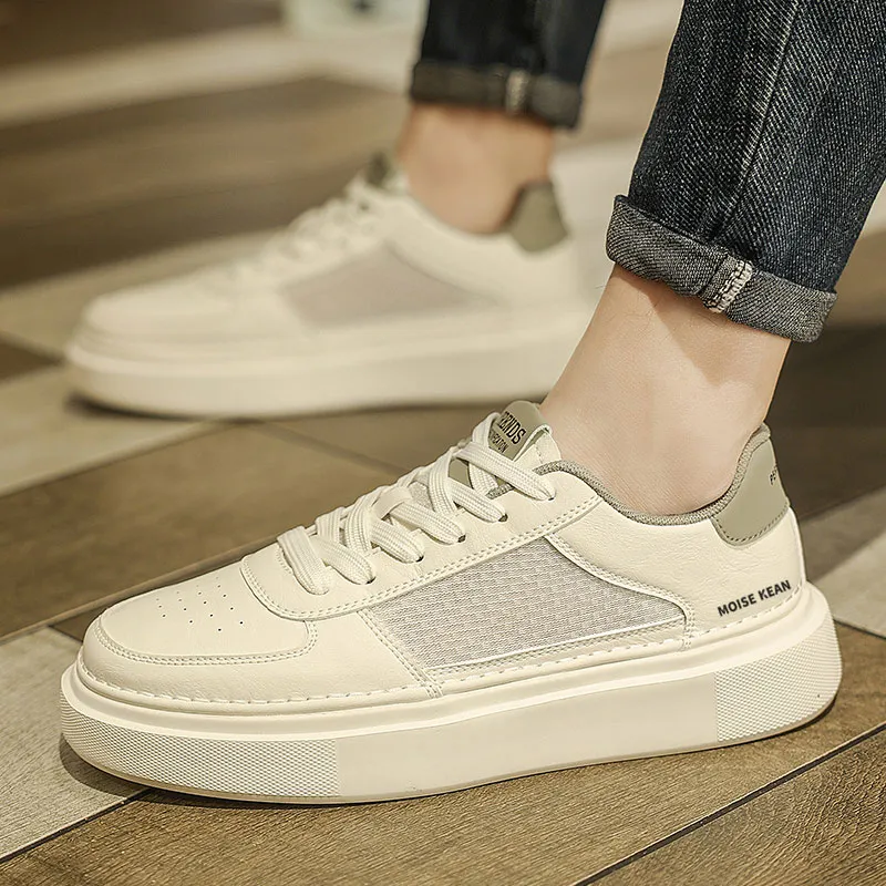 MOISE KEAN Breathable Low-Top Skateboard Shoes Men's-6