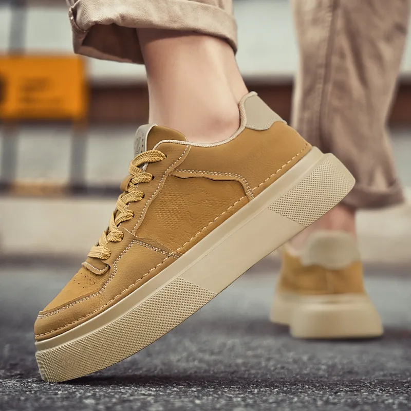 MOISE KEAN Slip-Resistant Cushioning Wear-Resistant Low-Top Skateboard Shoes Men's-9