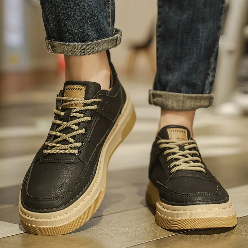 MOISE KEAN Warm Slip-Resistant Cushioning Wear-Resistant Low-Top Skateboard Shoes Men's-14